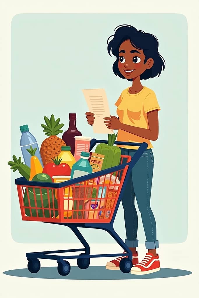 Como economizar no mercado: lista de compras